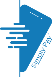 Symbole bleu de l’application Simply Pay